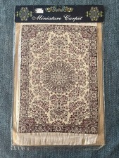 Persian Carpet Style Mouse Pad Oriental Vintage Bohemian Rug Desk Pad Miniature