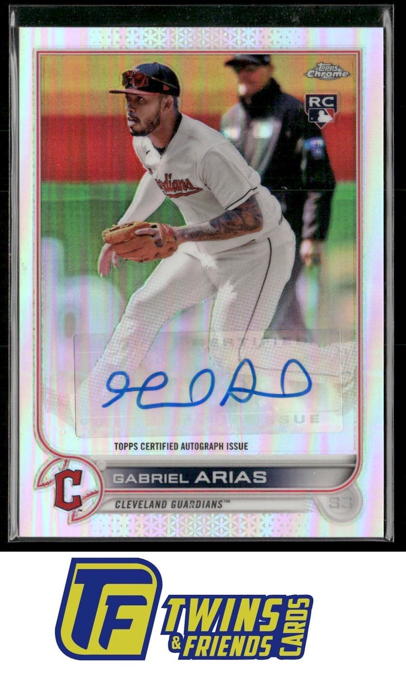2022 Topps Chrome Update #AC-GA Gabriel Arias Autographs