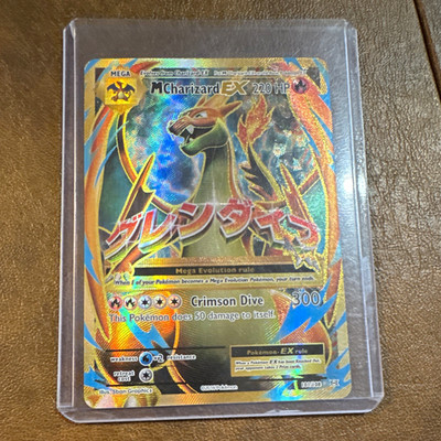 Pokemon M Charizard EX 101/108 Evolutions Holo Full Art Ultra Rare English 220