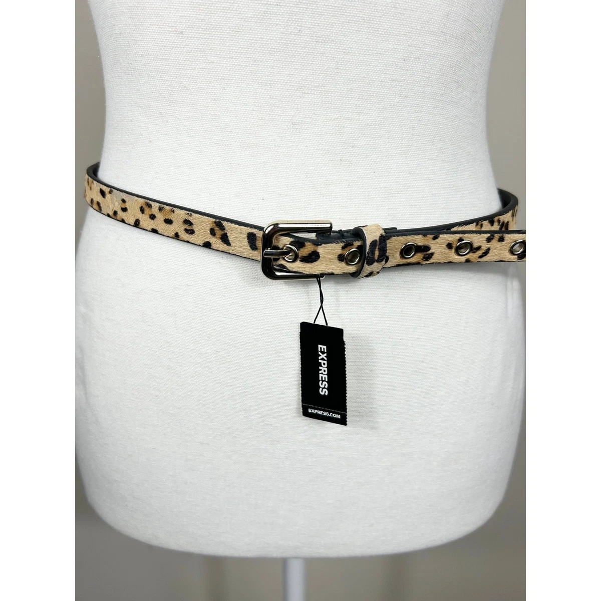 Leather Animal Print Leopard Belts for Women for sale | eBay