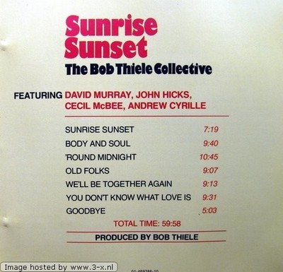 Sunrise Sunset - David Murray CD FIVG The Cheap Fast Free Post
