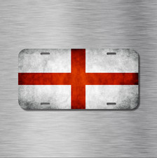 New England English Flag Great Britain Uk License Plate Car Suv Truck