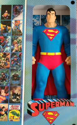 レア　DCコミックス スーパーマン ソフビ 2017 Big Figs Tribute Series DC Comics Superman 18