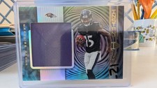 2019 Panini Illusions Marquise Brown Instant Impact Rookie Jersey Card #IA-MB. rookie card picture