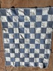 Denim and Fabric Throw/36”x43”/upcycled/handmade — photo 2