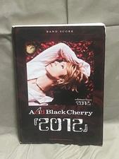 Acid Black Cherry 2012 Band Score Sheet Music Used Japan HHF