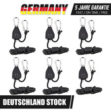 6PCS 4m Spannseile Zeltschnur Abspannseil Zel...
