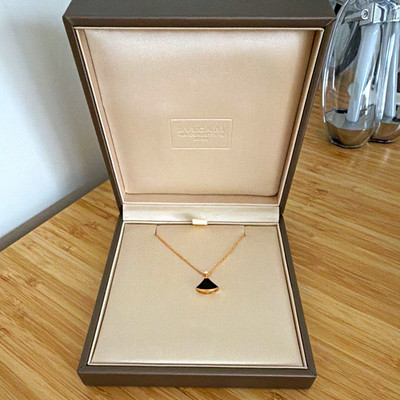 BVLGARI Divas Rose Gold Black Onyx and brilliant-cut diamonds Necklace