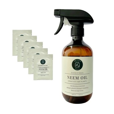 Neem Oil Spray Kit For Plants Makes Five 16 Fl Oz 100 Pure Cold Pressed Neem Sp