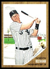 Gordon Beckham 2011 Topps Heritage #73 White Sox MLB READ FREE SHIP AutographDen
