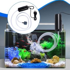 USB Aquarium Air Pump Quiet Professional Oxygen Pump with Air Stone and Tube
