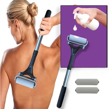 Lotion Applicator for Back - Sunblock and Sunscreen Application Roller - Apply M