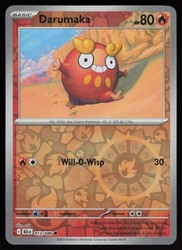 Darumaka 013/086 Scarlet & Violet: Black Bolt Reverse Holo