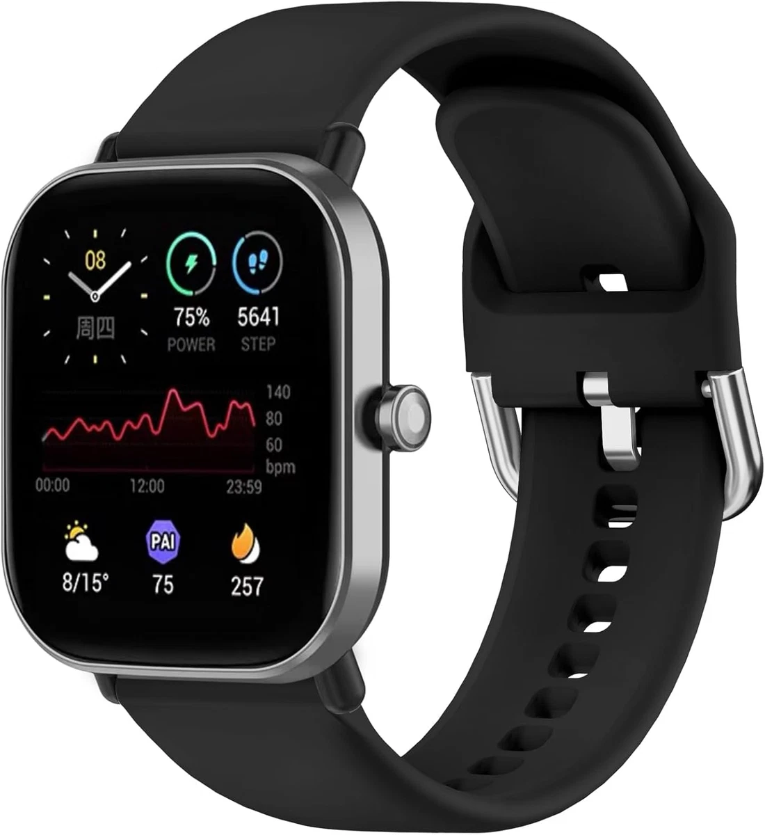 Cinturino Metallo Magnetico Per Amazfit Bip 5/Bip 6 | Doppia Chiusura E Regolabile