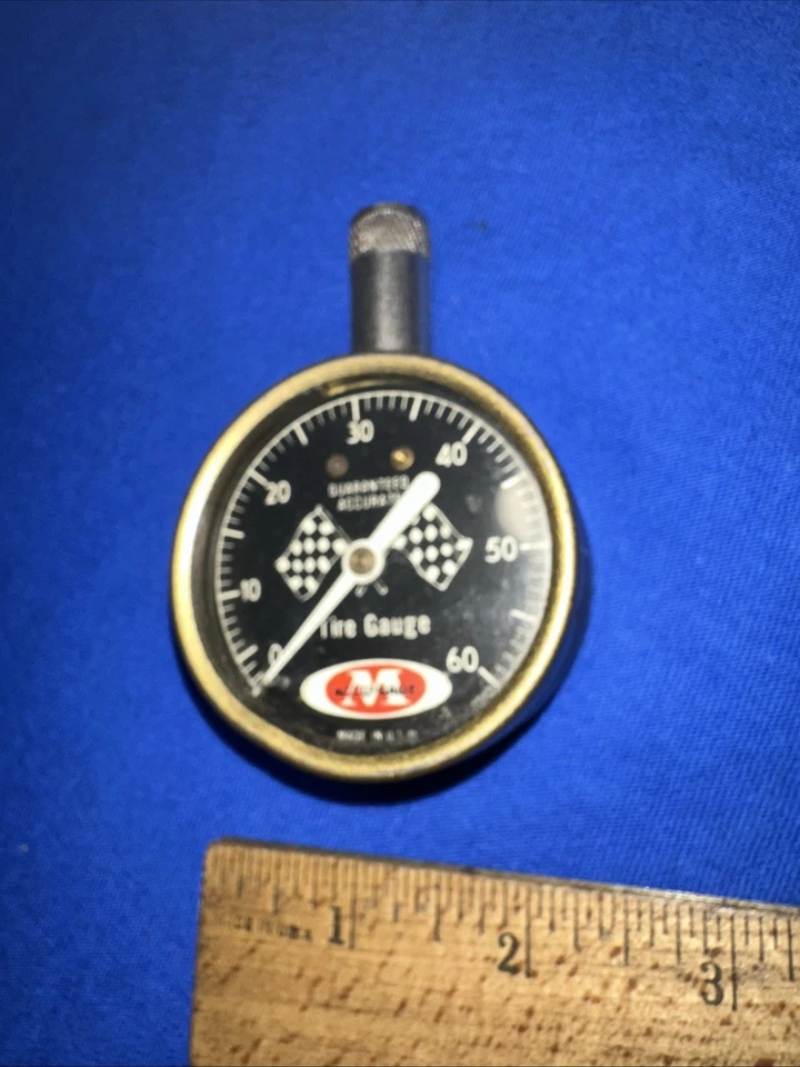 Vintage Tire Gauge - Accu-Gauge - Made in U.S.A. High Quality! - Image 2 of 4
