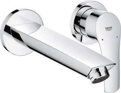 Grohe Wand-Waschtischmischer Eurosmart chrom UP 2-Loch Ausl.