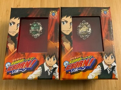 Yamamoto Takeshi Sawada Tsunayoshi Hitman Reborn! Ring Set of 2 Size 7.5 - NEW