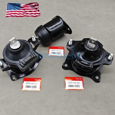 3PC Motor Mounts Set For 2004-2008 Acura TL 3.2L V6 Auto A4526HY A4517 NEW
