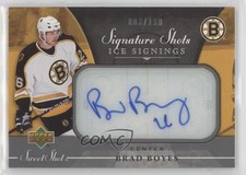 2006 Upper Deck Sweet Shot Signature Shots Ice Signings /100 Brad Boyes Auto g3b