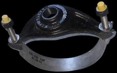 Romac Industries 8in Ductile Iron Service Saddle W/ 2in Strap. Model 101S