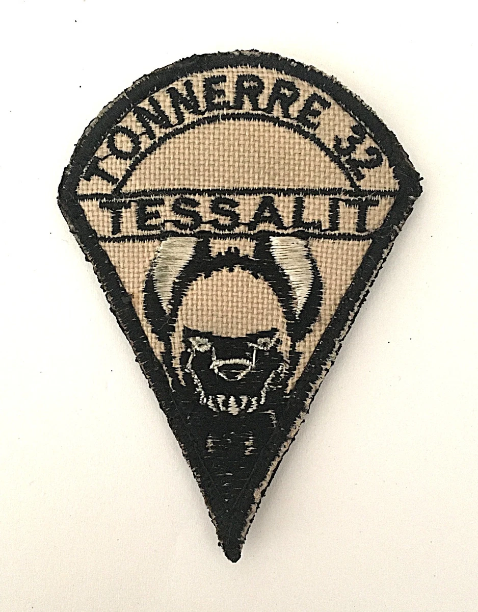 PATCH ECUSSON TISSU COMMISSARIAT ARMEE DE TERRE EMF GLCAT