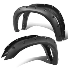 Fit 10-18 Ram Truck 2500/3500 Fleetside Pocket-Riveted Wheel Cover Fender Flares