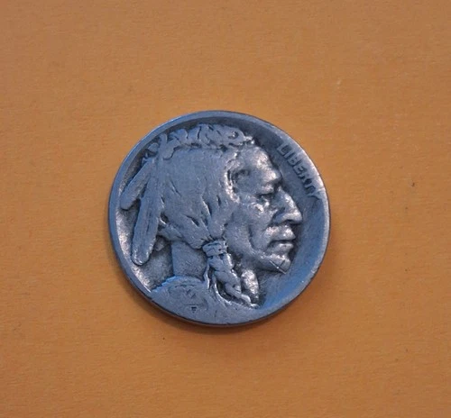 1921 S Buffalo Nickel US Coin -  1921S San Francisco Mint - VG Key Date