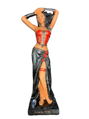 Pomba Gira 8 inch 8 pulgadas Maria Padilha Rosa Caveira Cigana