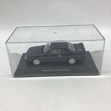 Kyosho 1/43 Nissan Skyline GTS-R R31 Dark Blue Normal Wheel Model Unopened Used