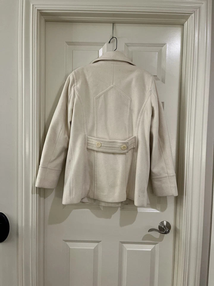 Croft and Barrow Abrigo Mujer Mezcla Lana Talla M Foto 2 de 4