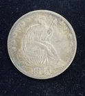 1858 - United States - Seated Liberty Half Dollar 50C - .900 Silver  🇺🇸