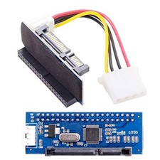 IDE/PATA 40Pin Disk to SATA Female Converter Adapter PCBA for Desktop 3.5" ...