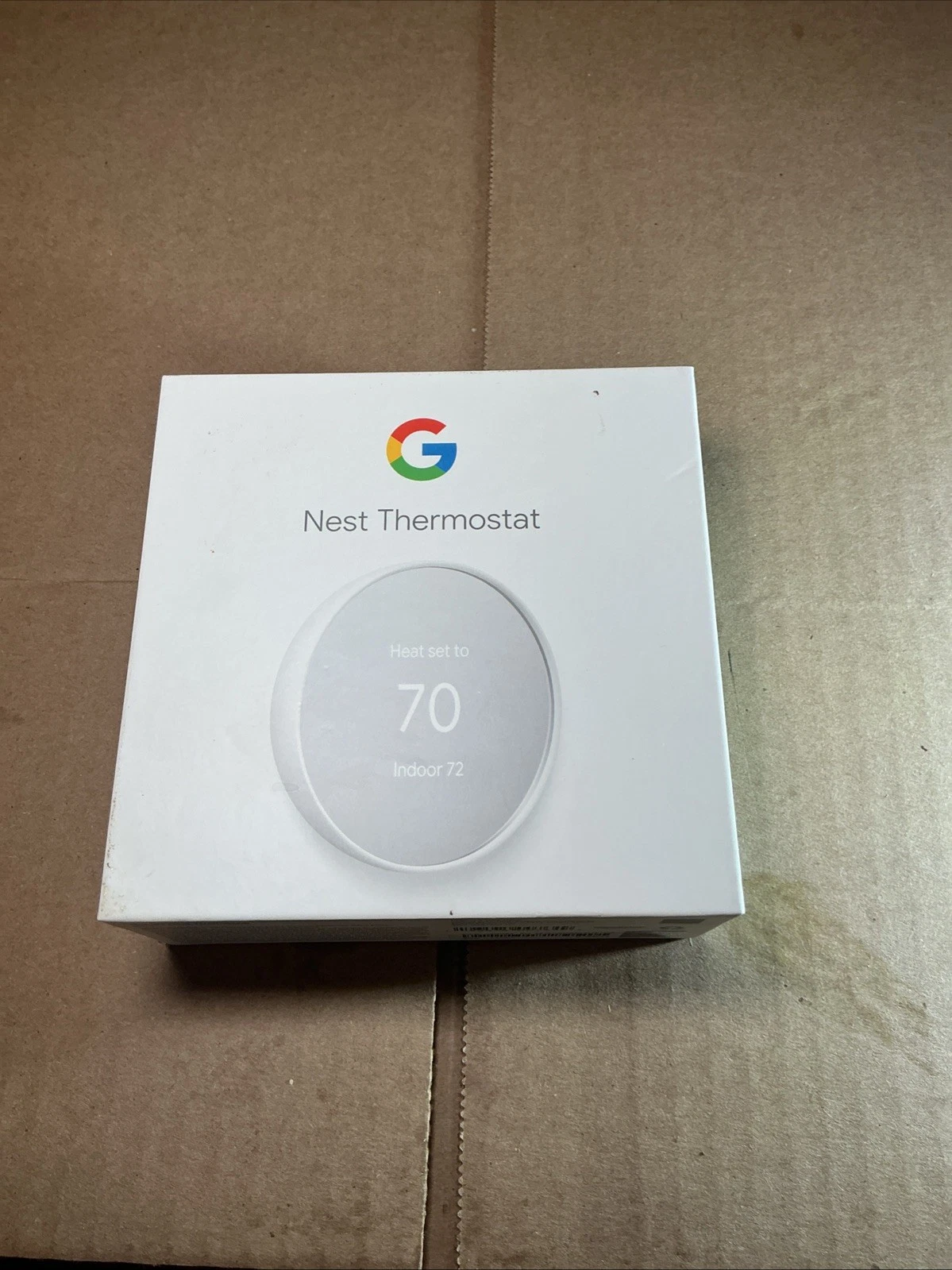 New-Google-Nest Thermostat-Snow-G4CVZ