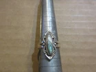 VINTAG 925 BELL TRADING SOUTHWERSTERN ABALONE RING SIZE 5.5