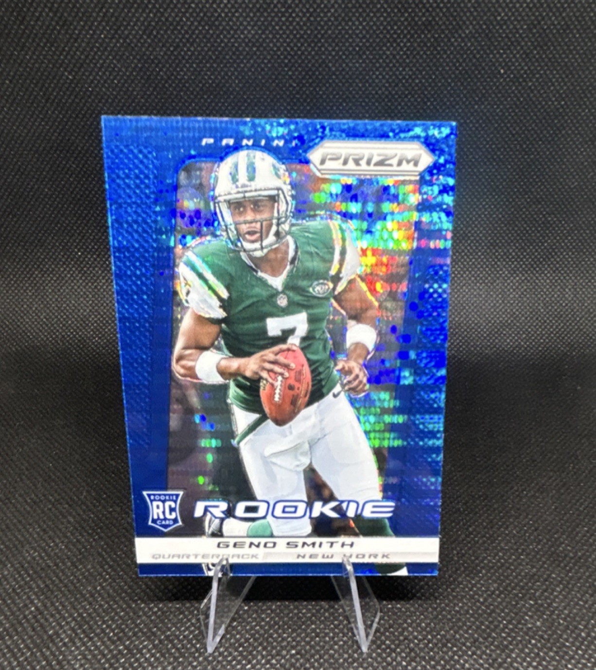 Panini 2013 Prizm Geno Smith Rookie Blue Pulsar Prizm #238 New York Jets NFL
