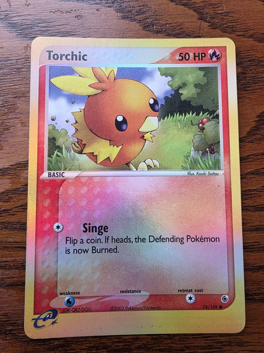 Torchic Pokémon TCG Cards for sale | eBay