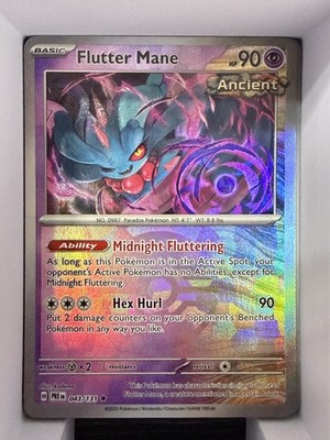 Flutter Mane (Poke Ball Pattern) Holo Rare SV: Prismatic Evolutions 043/131 NM