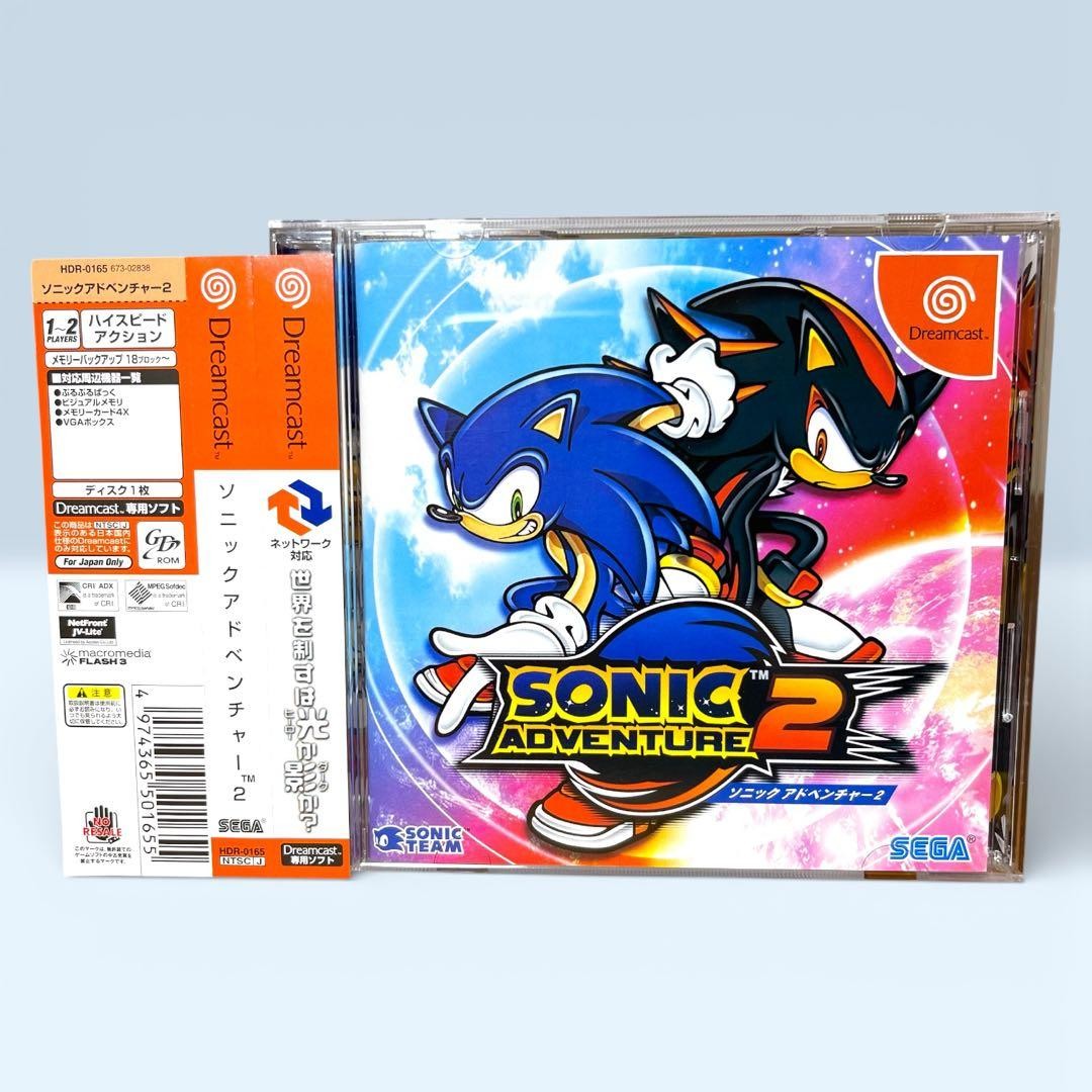 ⭐️condition⭐️ Sonic Adventure 2 Dreamcast obi Japan 2m | eBay