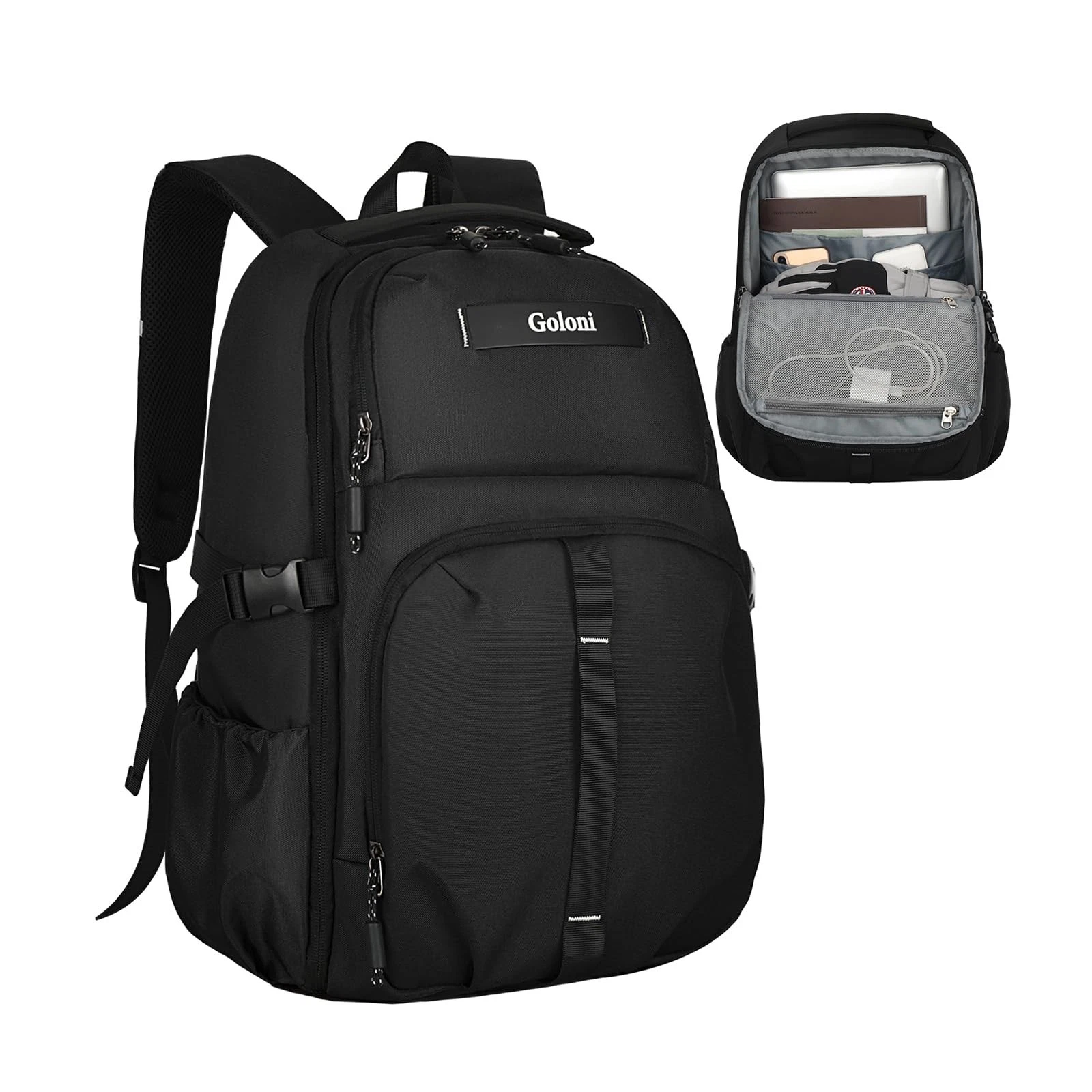 Airline Approved Travel Backpack 35L - Under Seat Carry On, Water Resistant 1...
