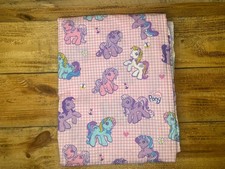 MI LITTLE PONY TELA G3 ROSA GINGHAM ALGODÓN CUADROS PINKIE PIE KIMONO (104" X 43"