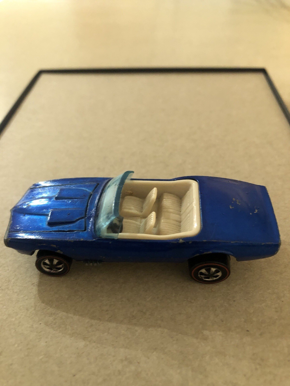Hot Wheels Redline Custom Firebird blue on blue 1967 HK