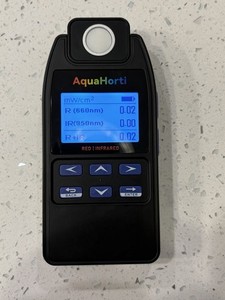 AH-DRNIR 660nm & 850nm Red/NIR Light Irradiance Meter – Professional Dual-Wavele