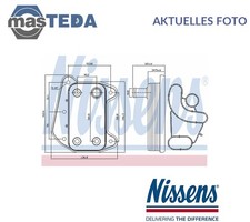 90622 ÖLKÜHLER KÜHLER ÖL NISSENS FÜR JEEP GRAND CHEROKEE II 2.7L 120KW