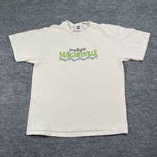 Vintage 90s Jimmy Buffett Margaritaville Shirt Large 22x27 Tropical Rock Music