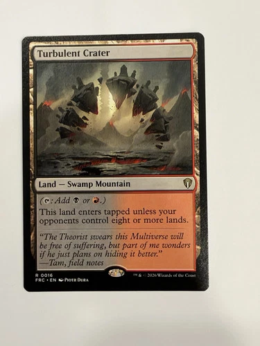 Turbulent Crater Commander: Reality Fracture Regular - product listing photo
