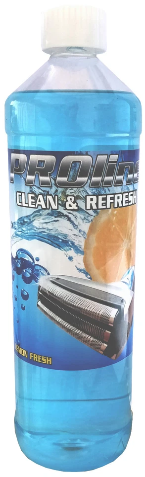 PROline 1 Litre Shaver Cleaner Fluid Refill For Braun Clean And Renew Cartridge
