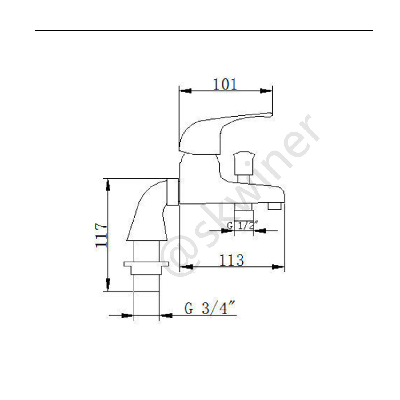Modern Chrome Bathroom Taps Bath Filler Shower Mixer Tap with Shower