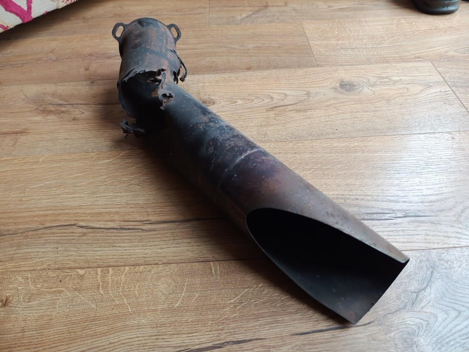 1986 Formula One exhaust, Pipe from Gerhard Berger's eBay