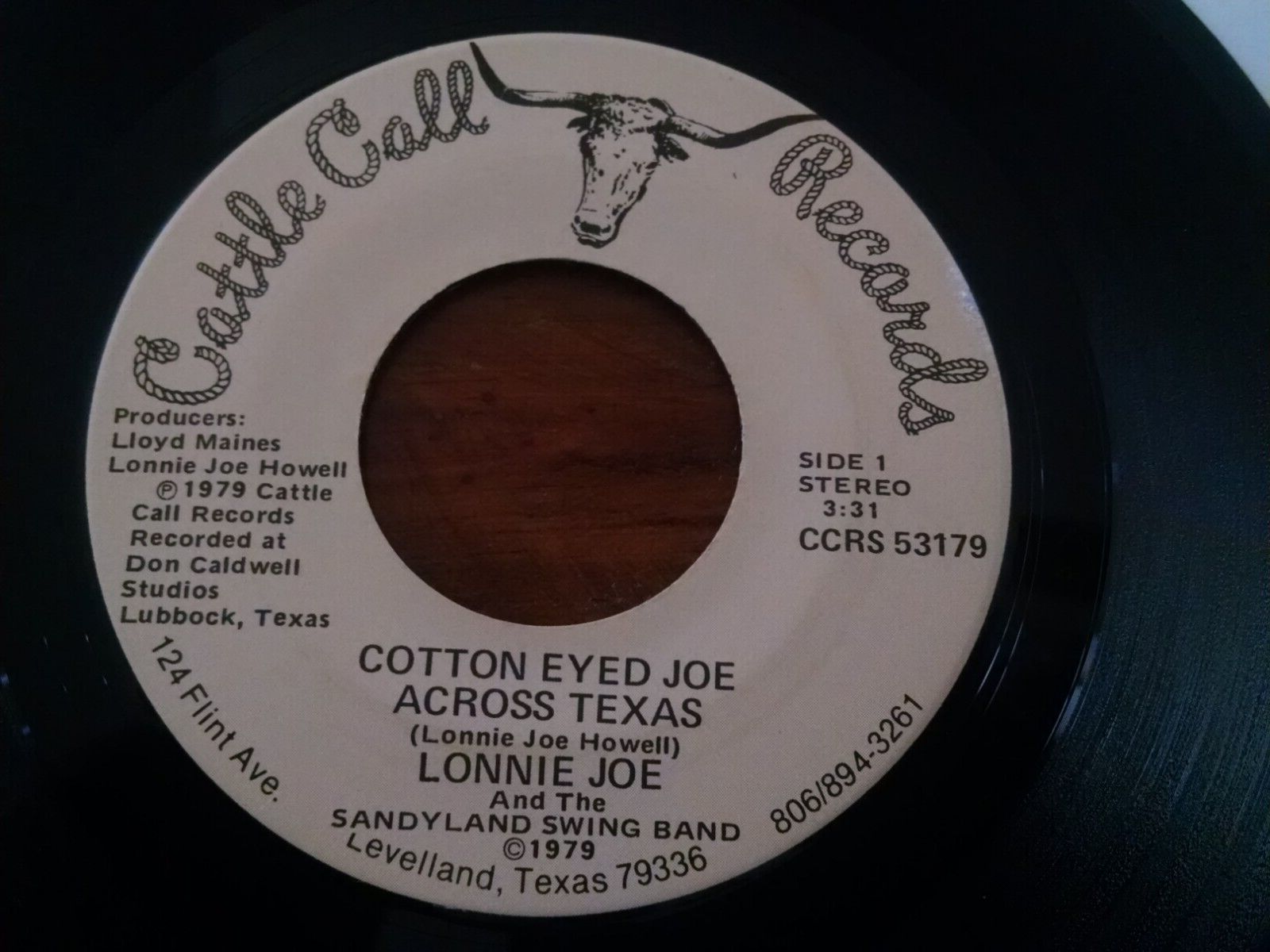 Lonnie Joe 45 rpm record 