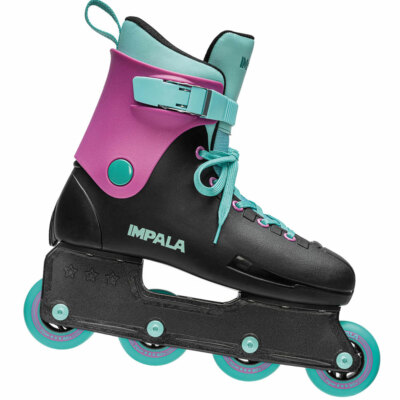 Impala Lightspeed Damen Inline Skates Inlineskates Inliner Schwarz/Pink/Türkis
